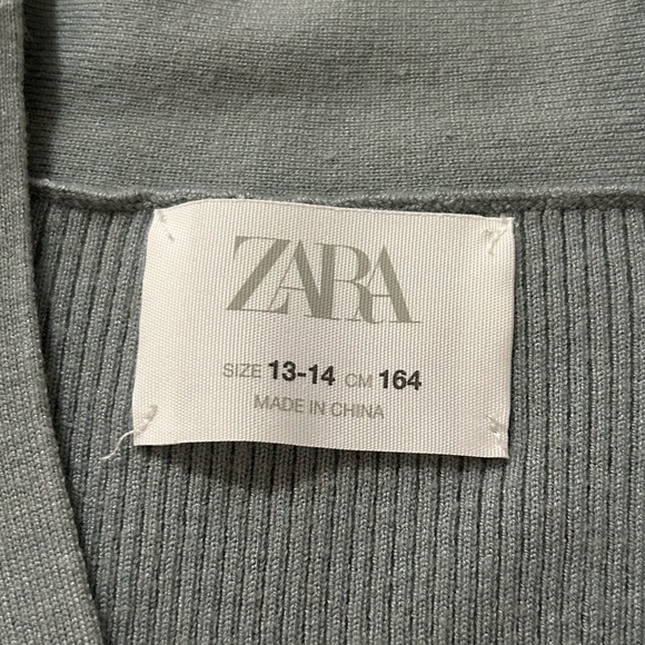 Zara Kids, size 13/14, turquoise. - Picture 3 of 4